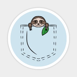 POCKET SLOTH Magnet